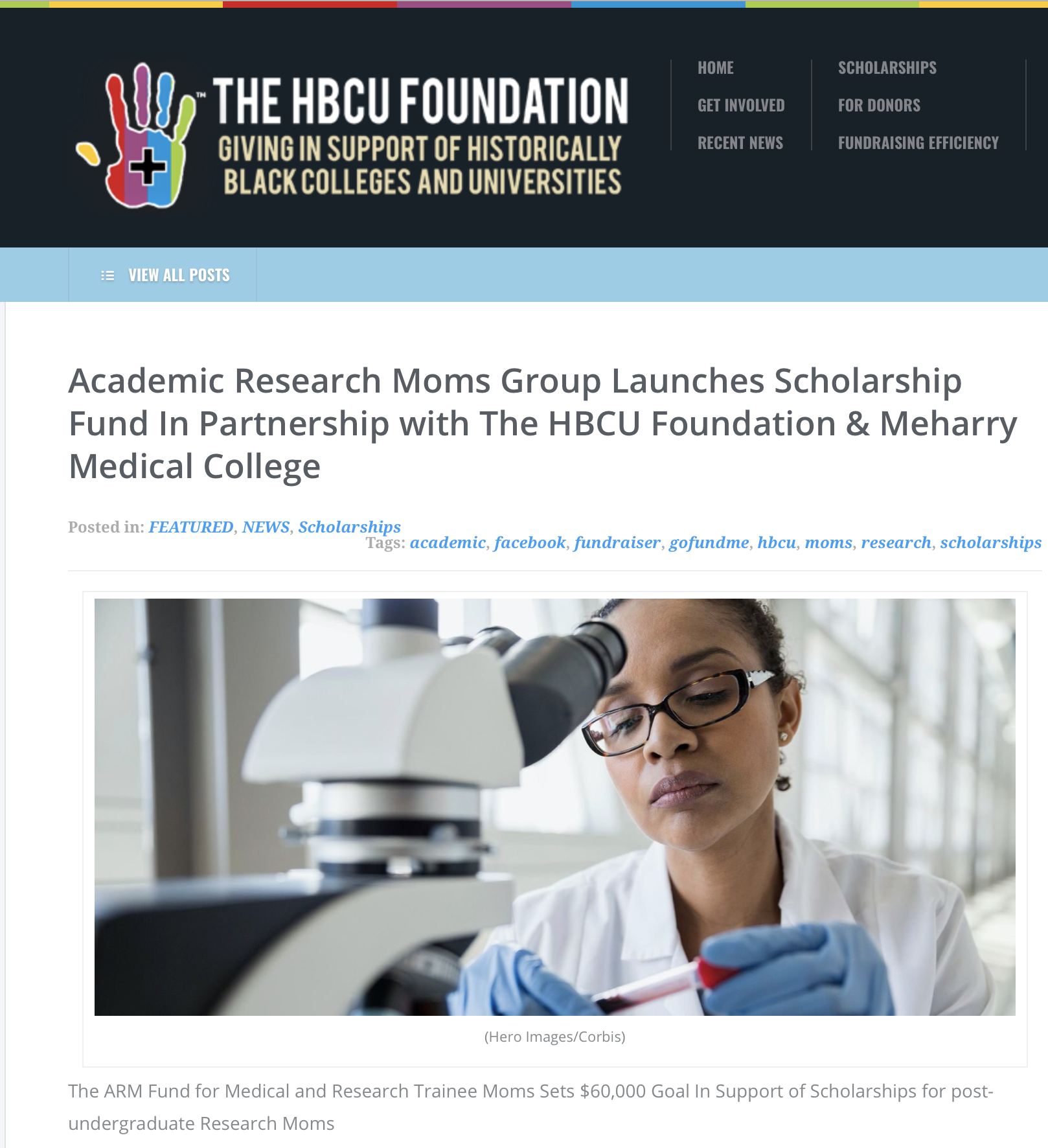 The HBCU Foundation partners with ARM Fund